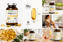 Omega 3 Forte Biowen 90 kapsułek DHA EPA olej rybi z sardeli 1500 mg
