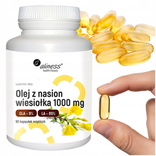 Aliness, Olej z nasion wiesiołka 1000 mg 9%/70% x 90 caps