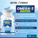 OMEGA 3 + D3 90 kaps. – EPA DHA + Witamina D 2000 IU, serce odporność kości