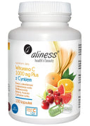 Aliness Witamina C 1000MG Bioflawonoidy RUTYNA Odporność Kwas L-askorbinowy