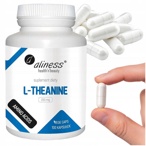 Aliness, L-Theanine 200 mg x 100 Vege caps.