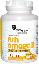 ALINESS FISH OMEGA 3 FORTE EPA DHA 500/250 mg SERCE MÓZG WZROK ODPORNOŚĆ