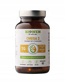 OMEGA 3 BIOWEN 90 KAPS 1100 MG EPA DHA TG SERCE MÓZG WZROK 55% FORMA TG