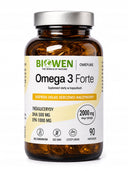 Omega 3 Forte Biowen 90 kapsułek DHA EPA olej rybi z sardeli 1500 mg