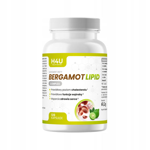 BERGAMOT LIPID COMPLEX 120 KAPS. H4U / Kapsułka / Fiolka