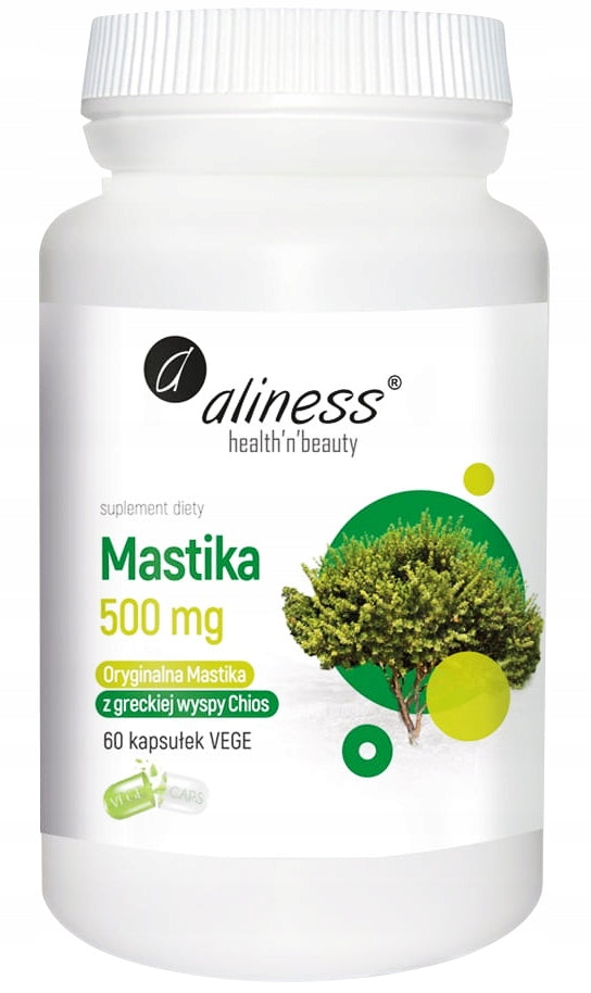 Aliness Mastika Pistacia lentiscus 60 kaps | Układ Pokarmowy Trawienie
