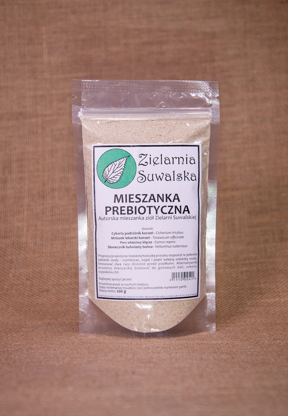 Zielarnia Suwalska Prebiotyczna mieszanka ziół 200 g na jelita