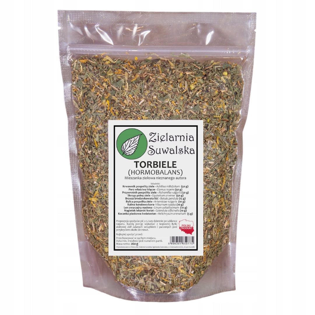 Mieszanka ziół Zielarnia Suwalska Torbiele (Hormobalans) 260 g PCOS