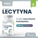 Lecytyna Sojowa H4U 1200 mg 90 kapsułek – Pamięć Koncentracja Fosfolipidy