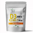 WITAMINA D3 ODPORNOŚĆ FOREST Vitamin D3 5000IU K2MK7 100mcg 100 tab