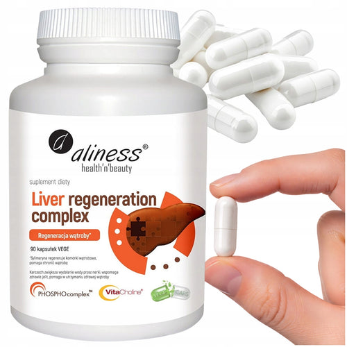 Aliness, Liver Regeneration Complex x 90 VEGE kaps.