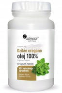 Aliness Olej z Dzikiego OREGANO STRONG Karwakrol 90% Odporność BAKTERIE 90k