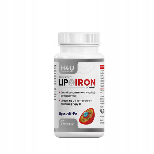 LIPOIRON 90 KAPS. H4U / Kapsułka / Fiolka