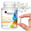 ALINESS CYTRYNIAN MAGNEZU POTAS + B6 MAGNEZ 100 MG SERCE CIŚNIENIE SKURCZE