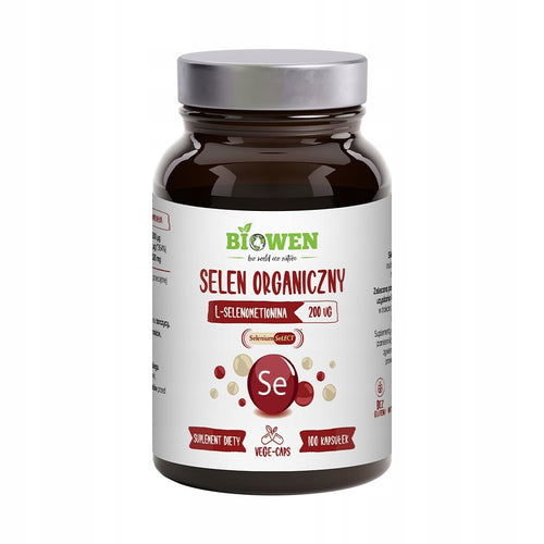 Selen organiczny - 100 kapsułek