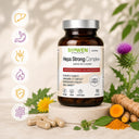 Biowen Hepa Strong Complex+ 90 kaps. Wątroba Ostropest Kurkuma NAC Detoks
