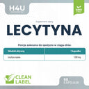 Lecytyna Sojowa H4U 1200 mg 90 kapsułek – Pamięć Koncentracja Fosfolipidy
