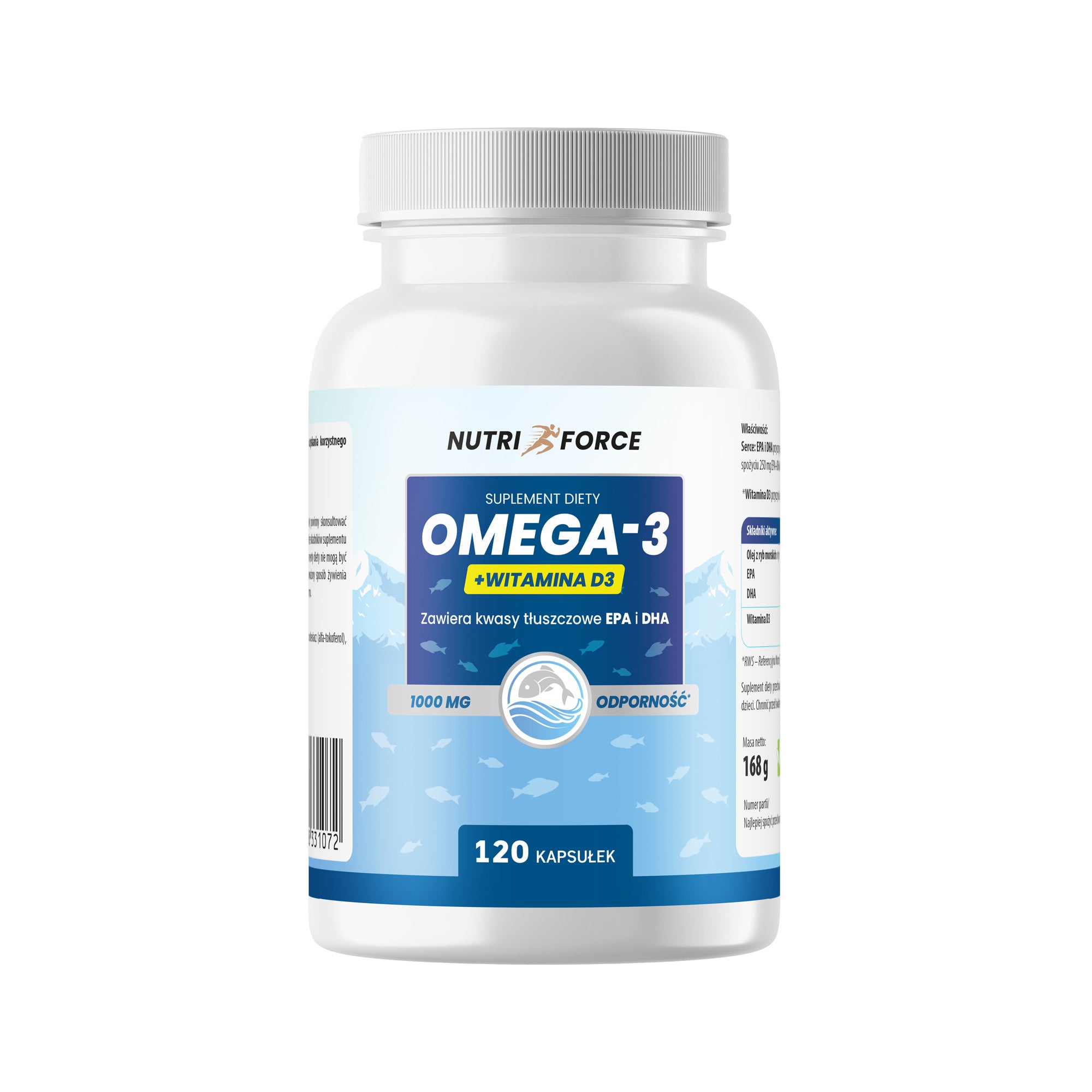 NUTRIFOCE - Omega 3 + Witamina D3