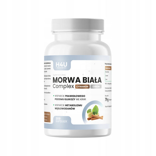 MORWA BIAŁA COMPLEX 200 KAPS. H4U / Kapsułka / Fiolka