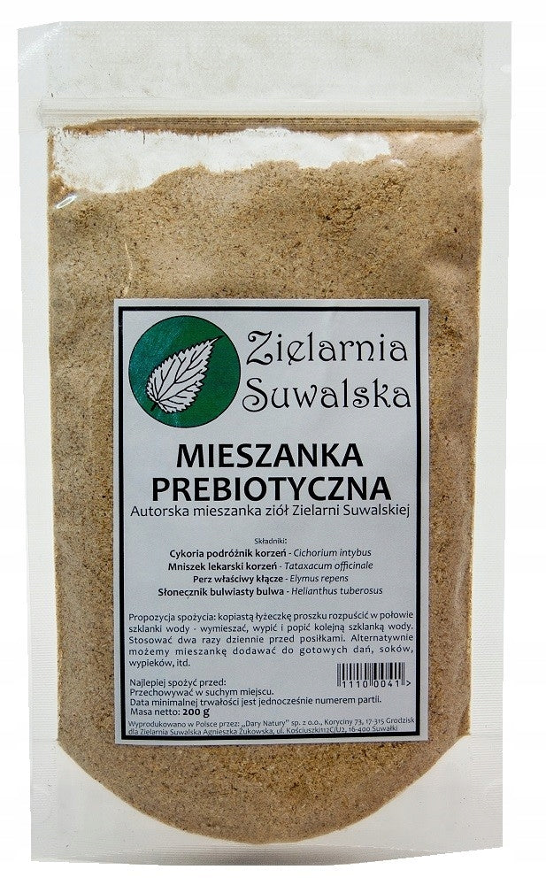 Zielarnia Suwalska Prebiotyczna mieszanka ziół 200 g na jelita