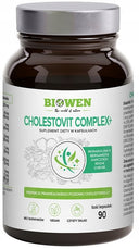 BIOWEN CHOLESTOVIT COMPLEX+ ZŁY CHOLESTEROL WSPARCIE WĄTROBY SERCA 90 kaps