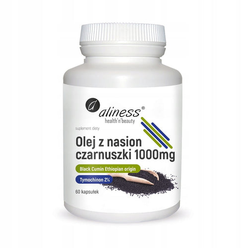 Olej z nasion czarnuszki 2% 1000 mg x 60 caps