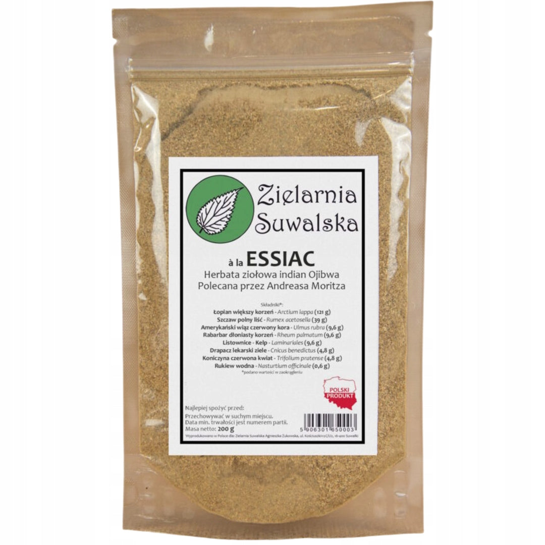 Essiac Herbal Blend Tradycyjna Herbata Ojibwa wg Andreasa Moritza (200 g)
