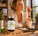 BIOWEN ASHWAGANDHA 10% 400mg PAMIĘĆ SEN NERWY STRES ENERGIA VEGE 120 kaps