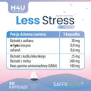LESS STRESS COMPLEX H4U 90 kapsułek Wsparcie wyciszenia Spokój Stres Relaks