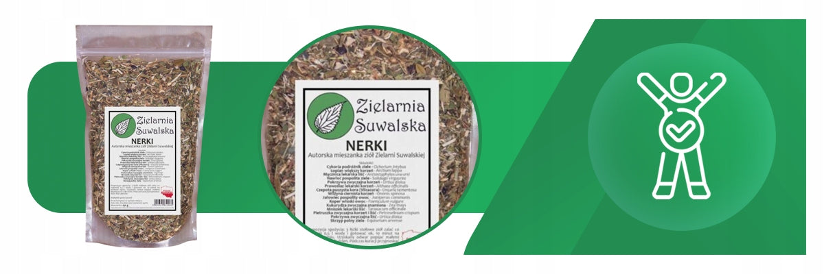 MIESZANKA ZIOŁOWA NA NERKI ZIELARNIA SUWALSKA 250 G