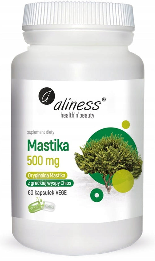 Mastika, sproszkowana żywica Pistacia lentiscus  500mg