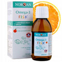OMEGA 3 DLA DZIECI NORSAN FISK 150 ML DHA EPA WITAMINA D3 SMAK POMARAŃCZOWY